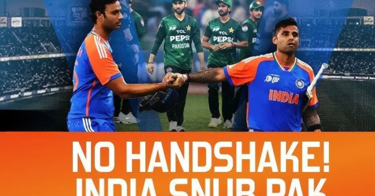 India again refuse handshake with Pakistan