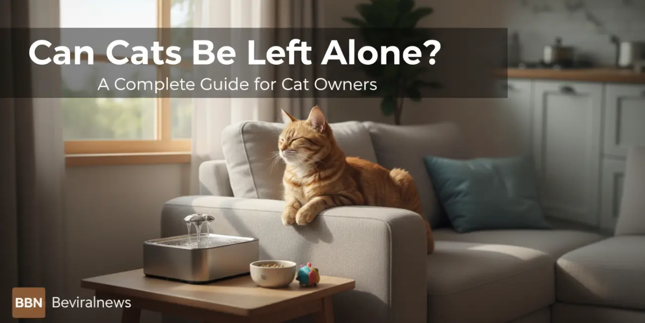 Can Cats Be Left Alone