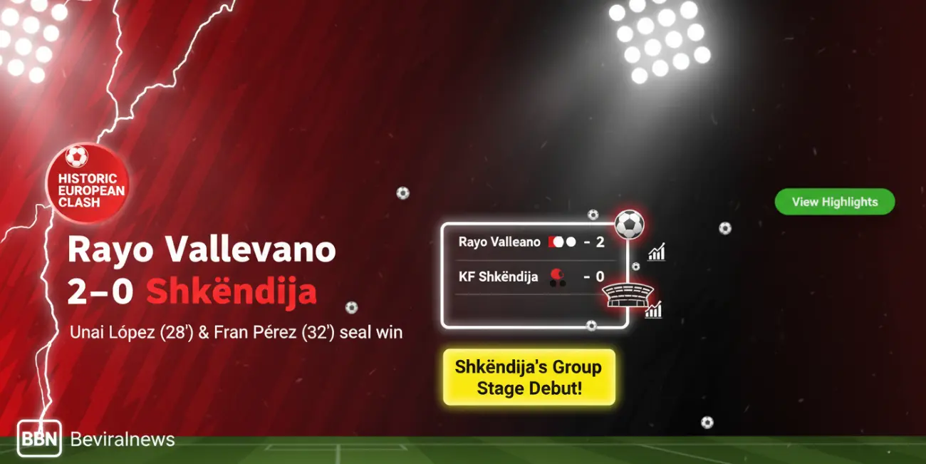 Rayo Vallecano vs Shkëndija