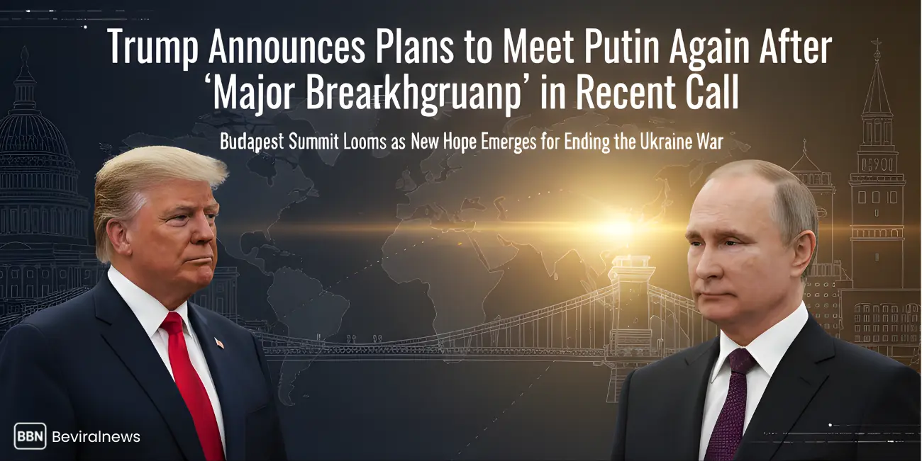 Trump Announces Plans to Meet Putin Again