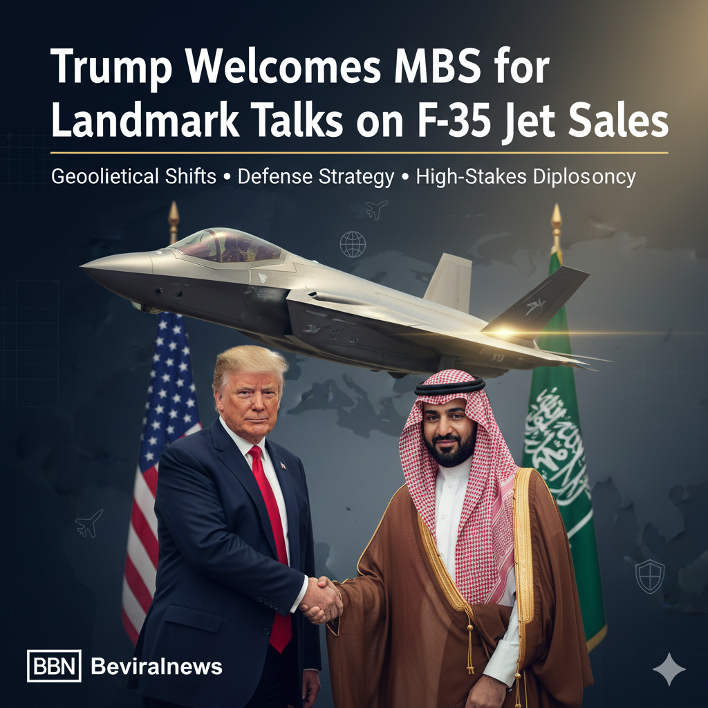 Trump Welcomes Mohammed Bin Salman