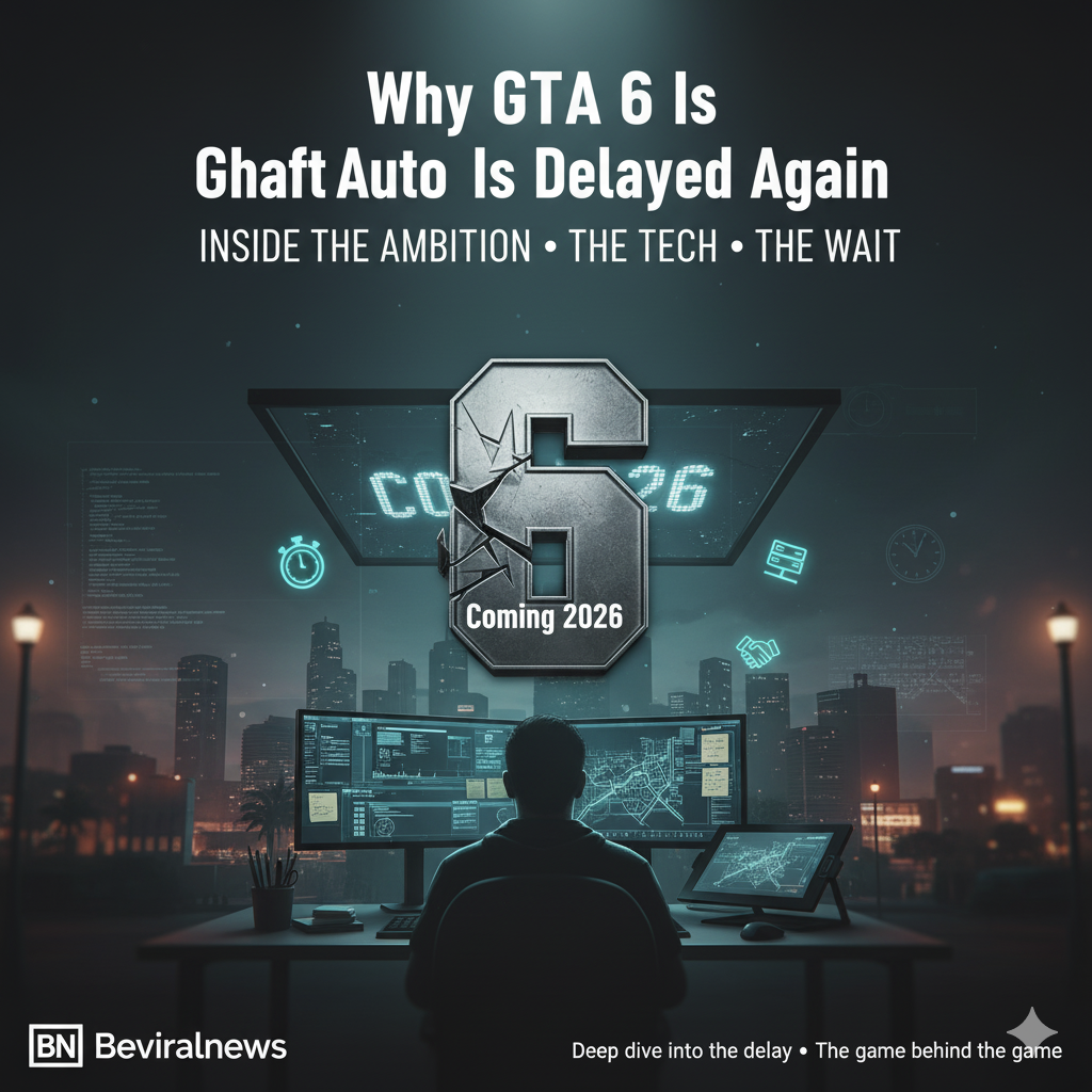 Grand Theft Auto VI (GTA 6) is Delayed Again