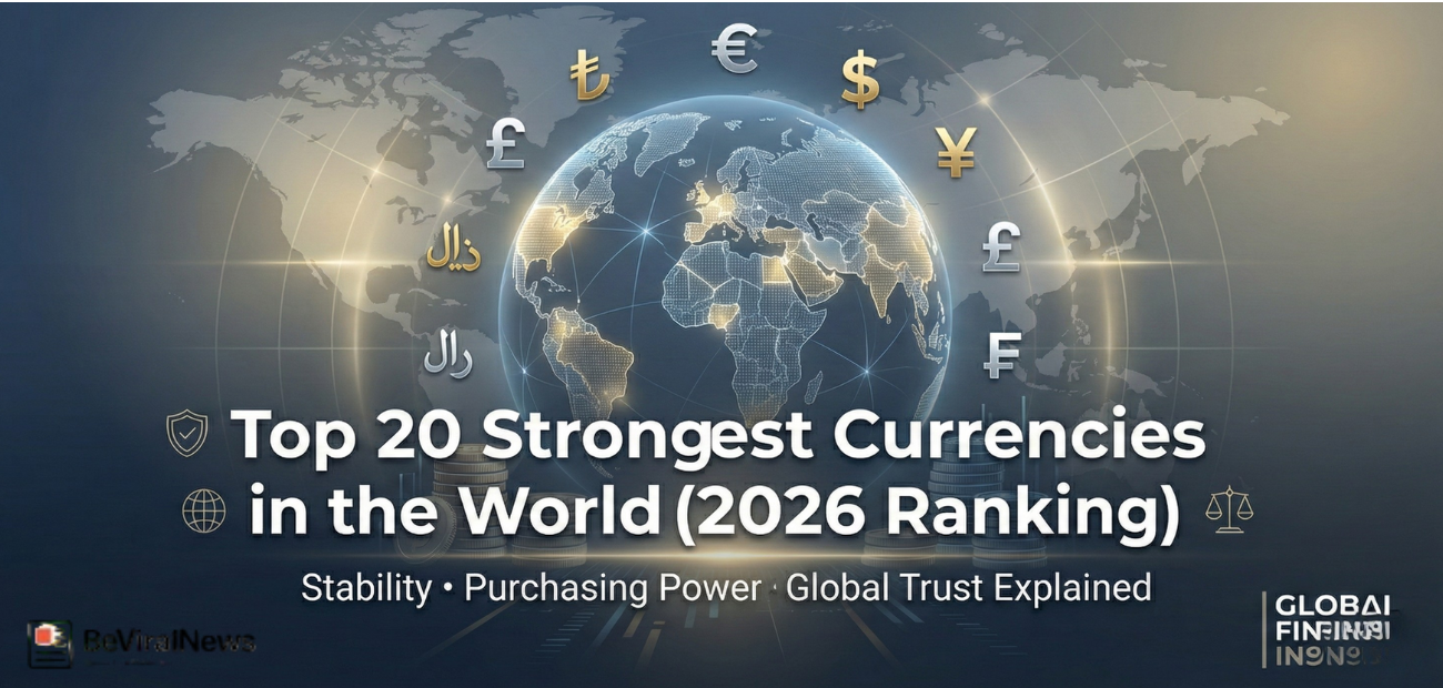 Top 20 Strongest Currencies