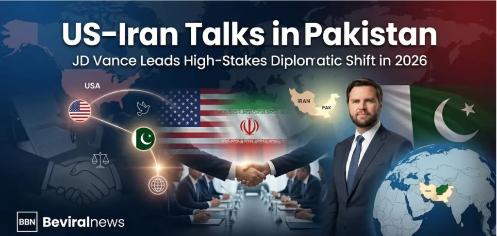 JD Vance Leading  US-Iran talks in Pakistan